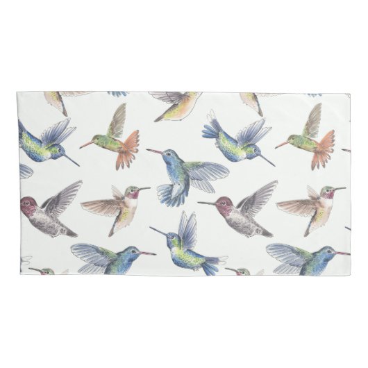 Housse D'oreillers Colibri (Dos-Droit)