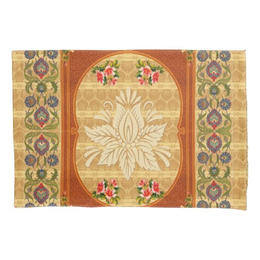Housse D'oreillers collage vintage (devant)