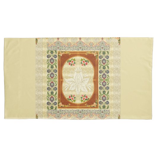 Housse D'oreillers collage vintage (devant-gauche)