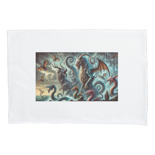 Housse D'oreillers Collecte de créatures fantastiques (devant)