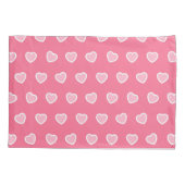 Housse D'oreillers Collection de la Saint-Valentin rose moderne (Dos)