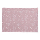 Housse D'oreillers Collection de literie botanique en blanc (Dos)