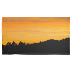 Housse D'oreillers Collines des Prairies au coucher du soleil