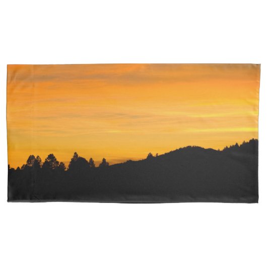 Housse D'oreillers Collines des Prairies au coucher du soleil (devant)