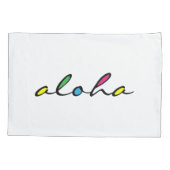 Housse D'oreillers coloré ALOHA (Dos)