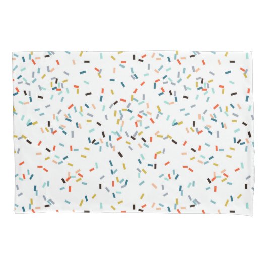 Housse D'oreillers Coloré Confetti Motif Automne (devant-gauche)