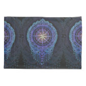 Housse D'oreillers Compas céleste Mandala (Dos)