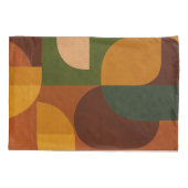 Housse D'oreillers Composition Abstraite de Style Mid-Century Modern (Dos)