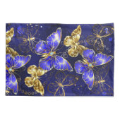 Housse D'oreillers Composition avec papillons Sapphire (Dos)