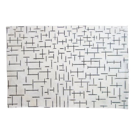 Housse D'oreillers Composition no 10, Quai et océan | Mondriaan | (devant-gauche)