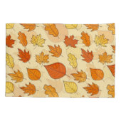 Housse D'oreillers Concept feuille : Motif symbole d'automne (Dos)