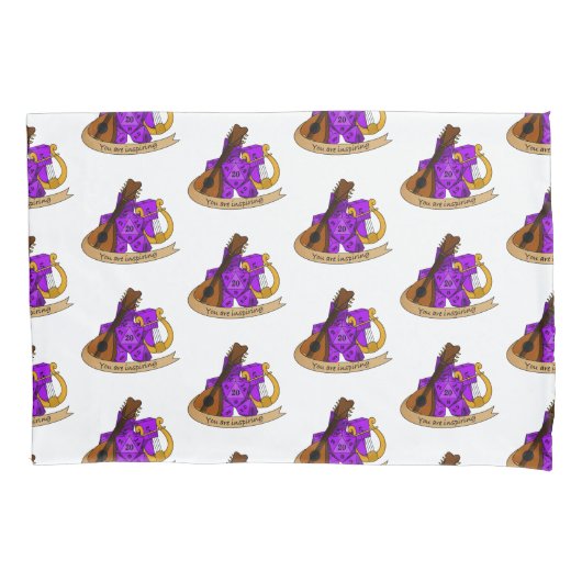 Housse D'oreillers Conception des dés de série (devant)