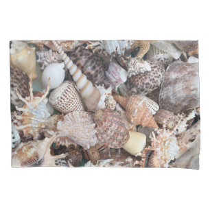 Housse D'oreillers Conception exotique de coquilles de mer