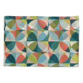 Housse D'oreillers Conception géométrique du milieu du siècle, Abstra (Dos)