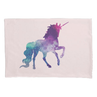 Housse D'oreillers Conception multicolore de licorne