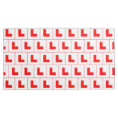 Housse D'oreillers Conductrice Débutante avec plaque L / Enterrement  (devant-Droit)