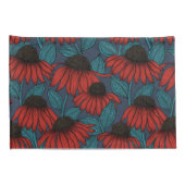 Housse D'oreillers Confleurs rouges (Dos-Droit)