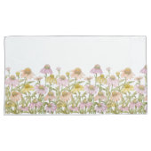 Housse D'oreillers Conflowers Floral Botanical Art (devant-Droit)