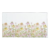 Housse D'oreillers Conflowers Floral Botanical Art (Dos-gauche)
