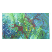 Housse D'oreillers Cool Moderne Abstrait Acrylique Art Coussin Coque (Dos)