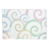 Housse D'oreillers Cool, tendance, moderne onduleur brosses (devant)