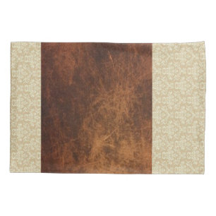 Housse D'oreillers Coque coussin Beige Brown Motif
