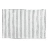 Housse D'oreillers Coque coussin blanc et gris (Dos)