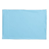 Housse D'oreillers coque coussin bleu océan (Dos)