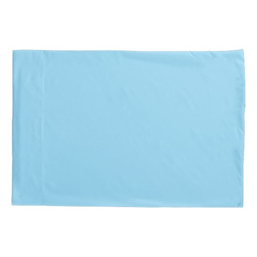 Housse D'oreillers coque coussin bleu océan (Dos)