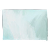 Housse D'oreillers coque coussin bleu océan (devant)