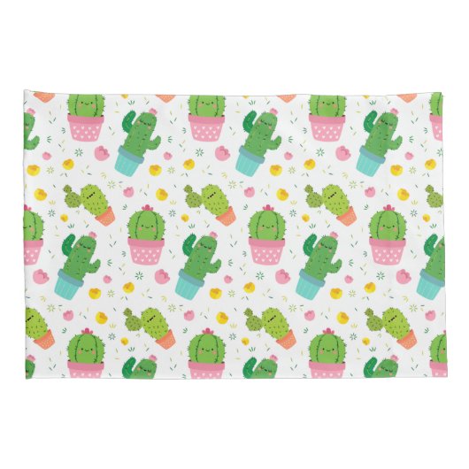 Housse D'oreillers Coque Coussin Cactus (Dos-Droit)