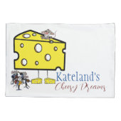 Housse D'oreillers Coque coussin Cheesy Dreams Musique (Dos)