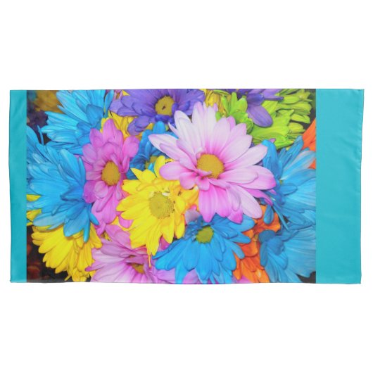 Housse D'oreillers Coque Coussin Daisy Flower Mix (devant-gauche)