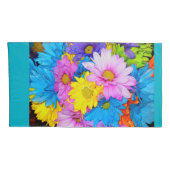 Housse D'oreillers Coque Coussin Daisy Flower Mix (Dos-Droit)