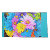 Housse D'oreillers Coque Coussin Daisy Flower Mix (Dos-gauche)