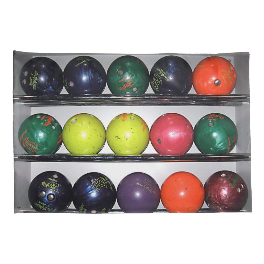 Housse D'oreillers Coque Coussin de Bowling (Dos-Droit)