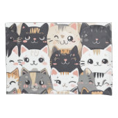 Housse D'oreillers Coque Coussin de chat Joueur (devant)