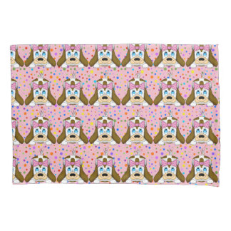 Housse D'oreillers Coque Coussin de chien mou
