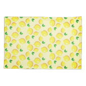 Housse D'oreillers Coque Coussin de citron jaune (Dos)