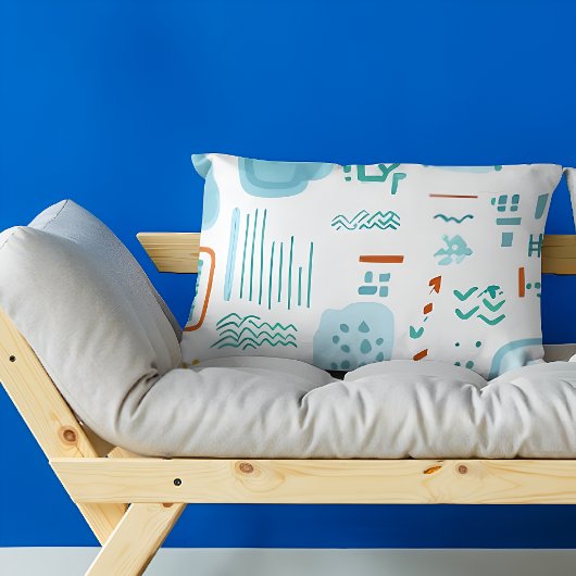 Housse D'oreillers Coque Coussin de conception aquarelle Abstrait