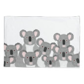 Housse D'oreillers Coque Coussin de Koalas (Dos)