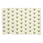 Housse D'oreillers Coque Coussin de la mignonne reine abeille (devant)