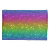 Housse D'oreillers Coque Coussin de l'arc-en-ciel lumineux (Dos)