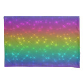 Housse D'oreillers Coque Coussin de l'arc-en-ciel lumineux (devant)