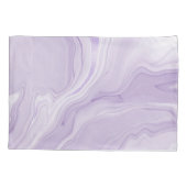 Housse D'oreillers Coque Coussin de marbre Lilac (Dos)