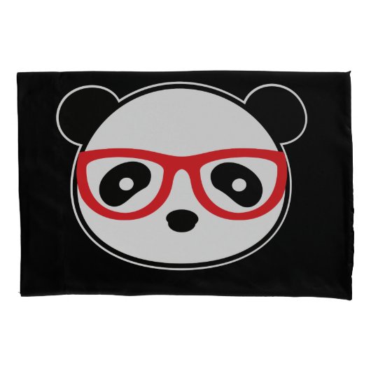 Housse D'oreillers Coque Coussin de Panda Bear - Leon Panda (devant)