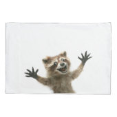 Housse D'oreillers coque coussin de Raccoon (Dos)