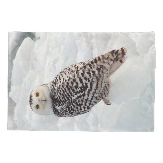 Housse D'oreillers Coque coussin de Snowy Owl (Dos)