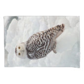 Housse D'oreillers Coque coussin de Snowy Owl (devant)