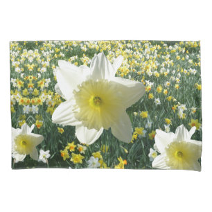 Housse D'oreillers Coque Coussin de terrain Daffodils Spring Flowers